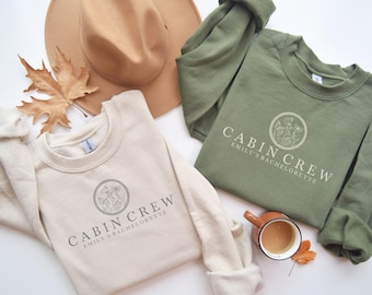 Camp Bachelorette Sweatshirt, Cabin Crew Before I Do Retro Custom Group Lake Bachelorette Party Sweaters, Camping Bach Sweatshirts