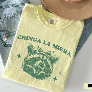 Chinga La Migra Shirt, Pro Immigration Tshirt, Anti Ice Maga Republican Fascism, Human Rights Anti Deportation Civil Rights Equality Tee