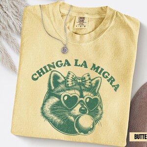 Chinga La Migra Shirt, Pro Immigration Tshirt, Anti Ice Maga Republican Fascism, Human Rights Anti Deportation Civil Rights Equality Tee