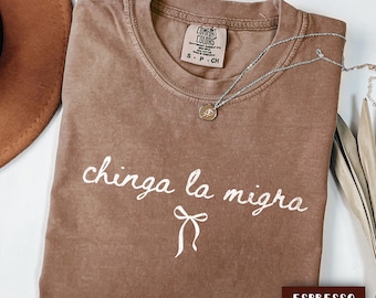 Camiseta Chinga La Migra, camiseta pro inmigración, camiseta política "Abolir ICE", camiseta de derechos humanos, derechos civiles e igualdad, camiseta feminista