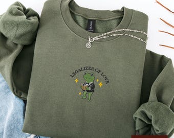 Embroidered Wedding Officiant Sweatshirt, Officiant Silly Goose Gift, Officiant Thank You Gifts, Marriage Organizer Minister Shirt