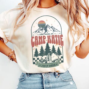 Cabin Crew Before I Do Camp Bachelorette Shirt, Custom Group Bachelorette Party Shirts, Camping Bride Bach Tees, Lake Bridal Party Gifts