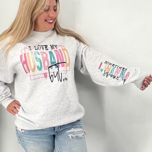 I love my Husband but sometimes I wanna square up, Wife sweatshirt, funny wife shirt, Funny sweatshirt, Funny wife gift, Anniversary gift