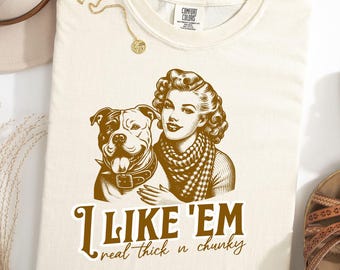 Funny Pitbull Mom T-Shirt: Vintage Style Pittie Lover Gift
