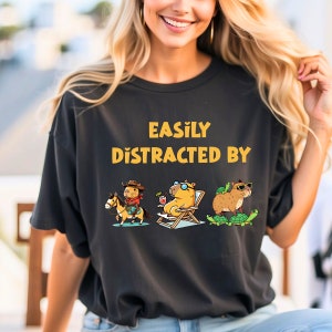 Funny Capybara T-Shirt: Wildlife Rodent Tee