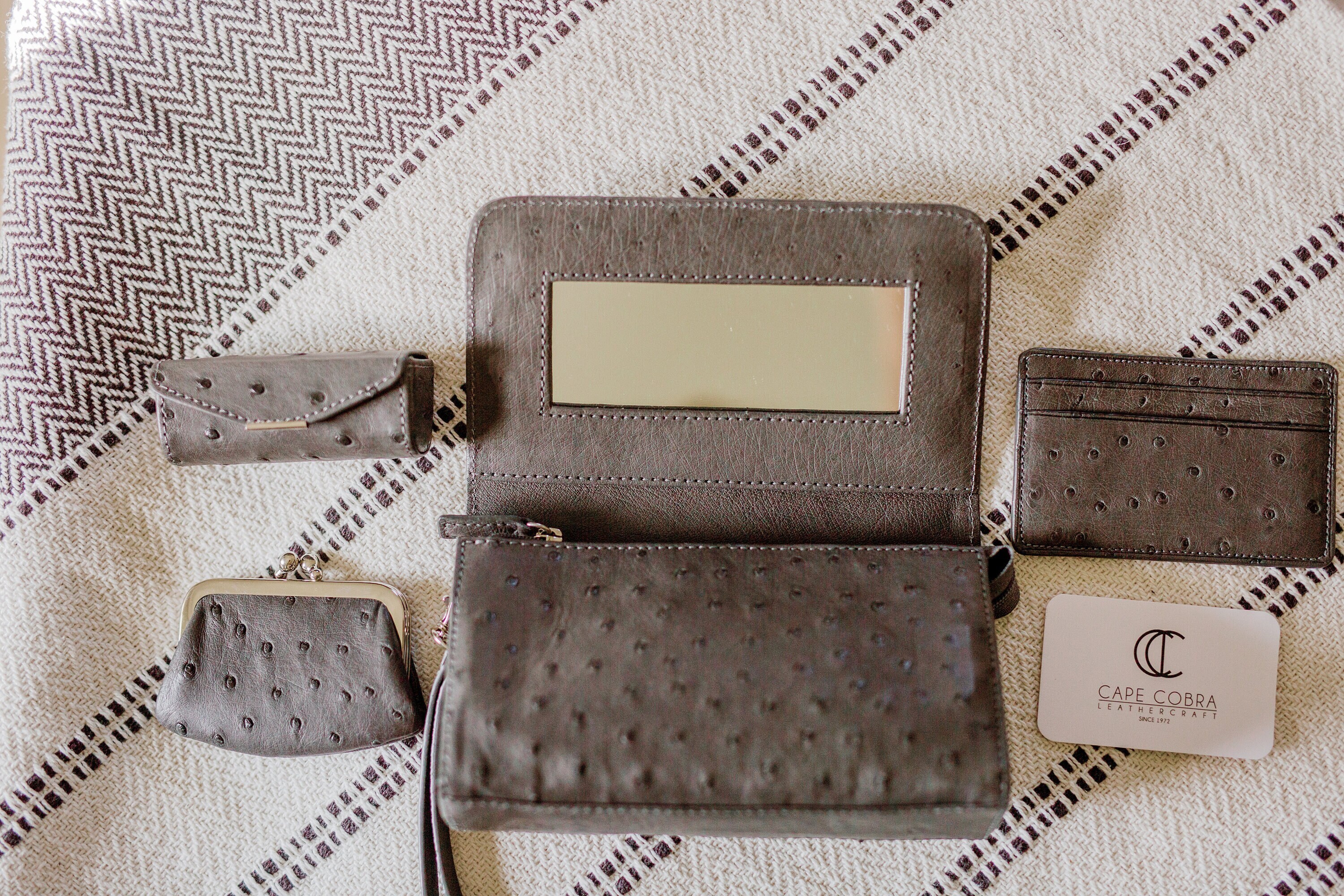 SOUTH AFRICA OSTRICH LEATHER 財布 All African Ostrix – GoodiesHub.com