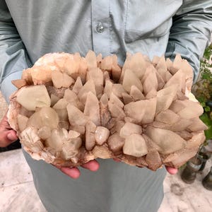 6 kg of Calcite Cluster Specimen, Calcite Cluster, Crystal Calcite, Calcite Specimen.