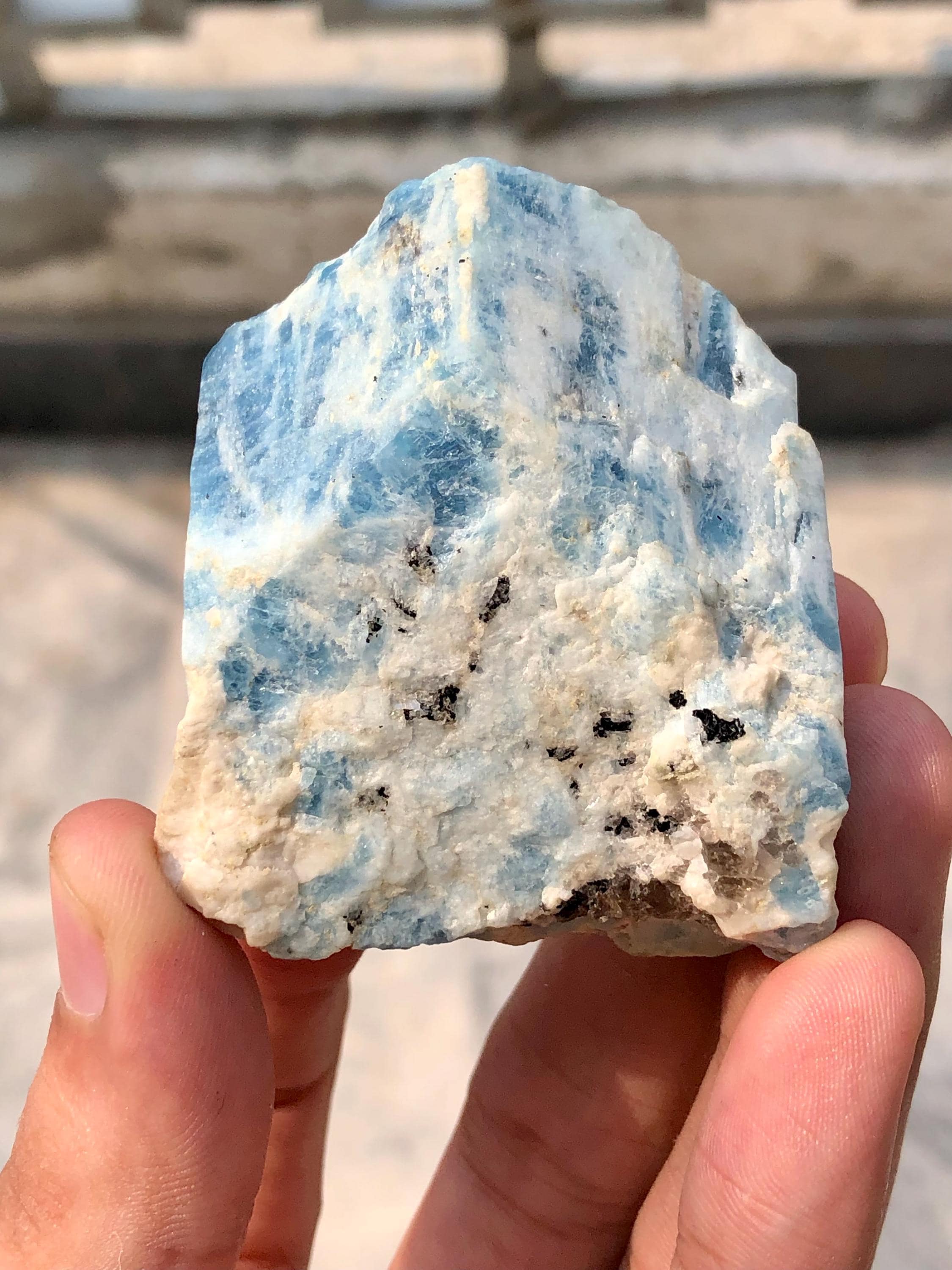 ブルー アクアマリン クリスタルは、スモーキー クォーツ、アクア