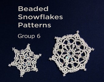 Beaded Snowflake Pattern - Group 6