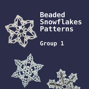 Beaded Snowflake Pattern - Group 1