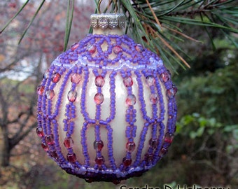 Blue Crystal Ornament Cover Pattern