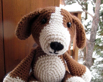 Beagle Puppy Dog Amigurumi Crochet Pattern