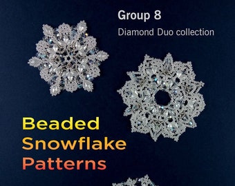 Beaded Snowflake Patterns - Group 8