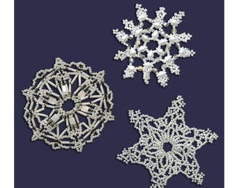 Perlen Schneeflockenmuster - Gruppe 3
