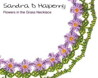 Flowers in the Grass Necklace Pattern