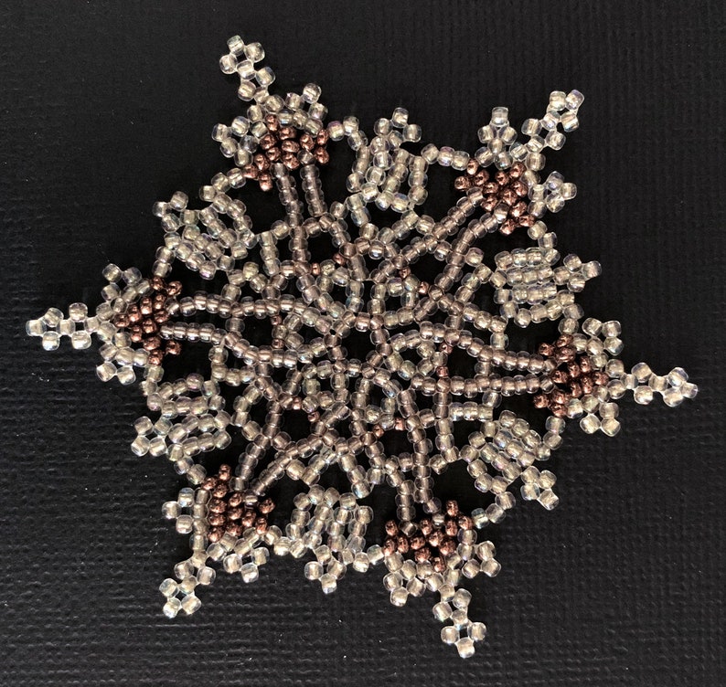 Beaded Snowflake Ornament Patterns eBook image 7