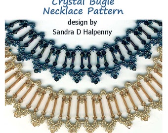 Crystal Bugle Necklace Pattern