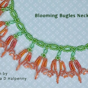 Blooming Bugles Necklace Pattern image 2