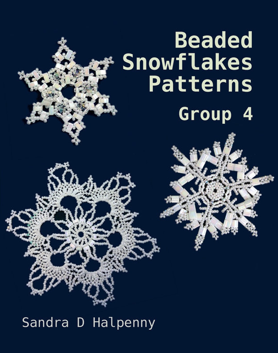 Beaded Snowflake Pattern - Group 4 - Etsy