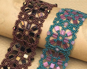 Teal Lace Bracelet Pattern