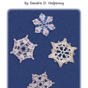 Peyote Lace Snowflake Ornament Collection eBook