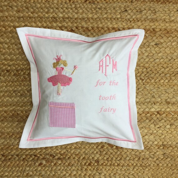 tooth fairy pillow personalized