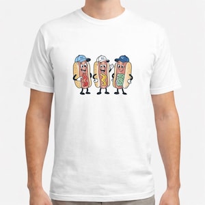 Kansas City Royals Hot Dog Race T-Shirt – Funny Baseball Tee image 2