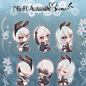 Nier: Automata Keychains - Nier Automabuns