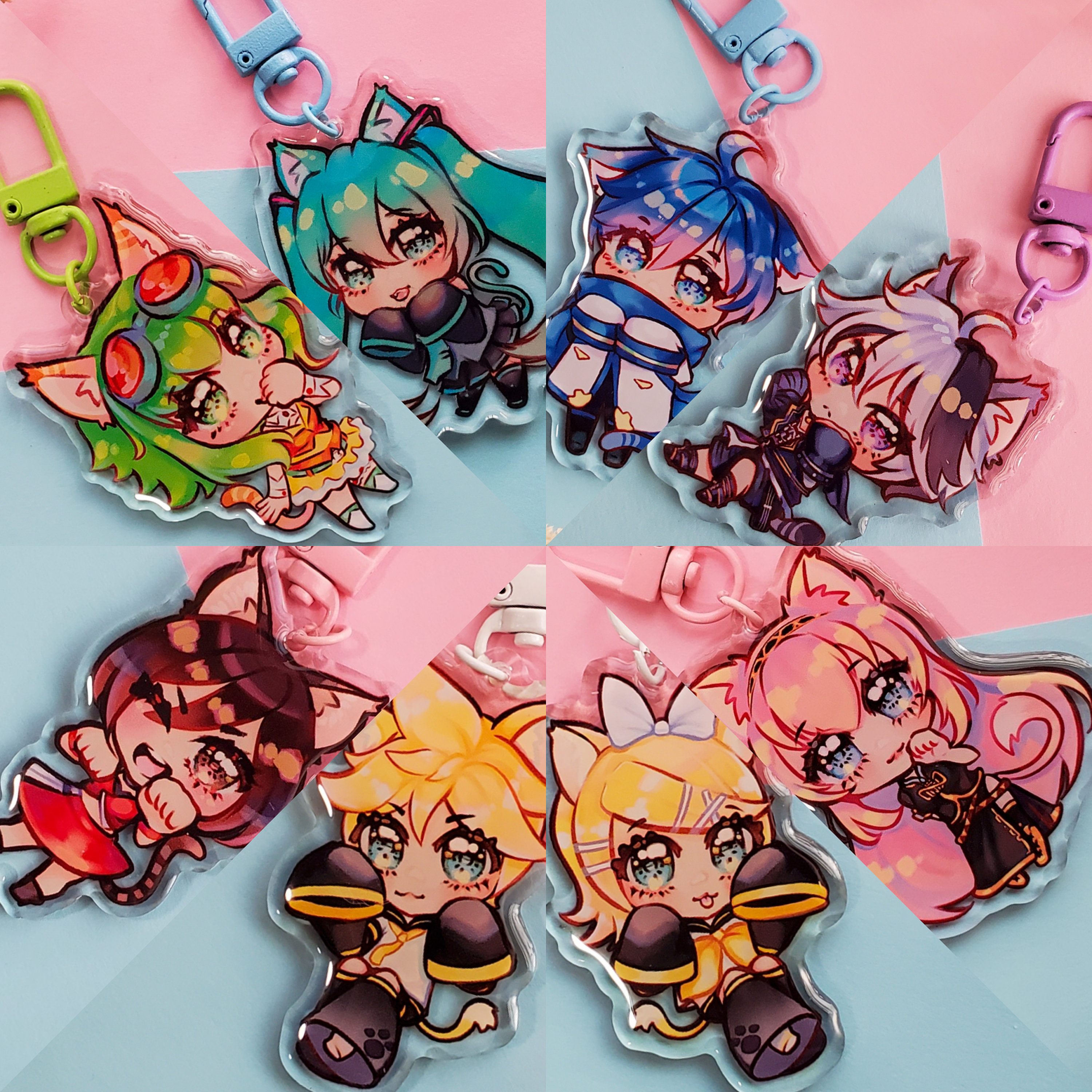 Vocaloid Keychain - Etsy