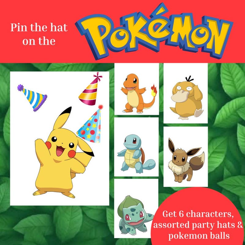 Poke Pin Pattern Parit Pokemons Pins - Etsy