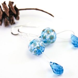 Winter Ocean Earrings image 2