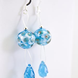 Winter Ocean Earrings image 1