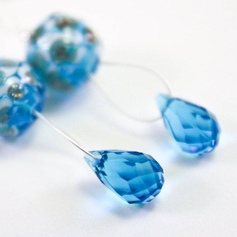 Winter Ocean Earrings image 4