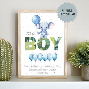 Prezent pieniężny na baby shower, narodziny, chłopiec, szablon wydruku, prezent, natychmiastowe pobieranie, prezent last minute, PDF