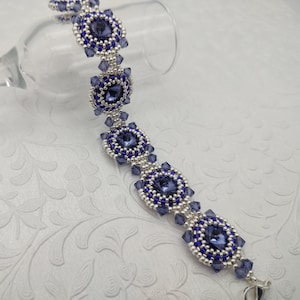 Tanzanite & Silver Spotlight Bracelet/Gift for her