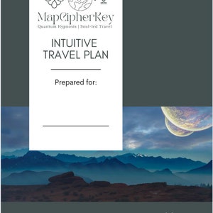Plan de voyage intuitif | Lecture des annales akashiques