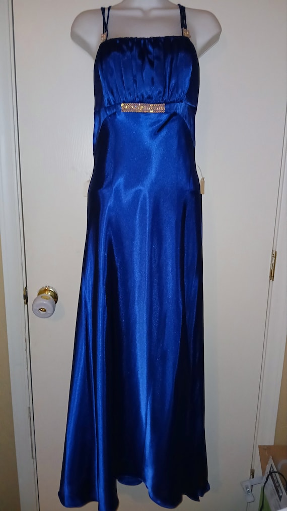 Royal Blue Gunne Sax by Jessica McClintock Dress