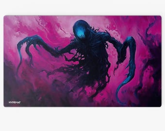 Magic: The Gathering - Ethereal Playmat + Zones 24&quot; x 14&quot; (610 x 355 mm, 3 mm) Playmat, TCG & Board Games Non-Slip Stitched Edges