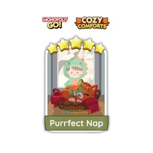 モノポリーGO パーフェクトナップ 5つ星ステッカーセット 19