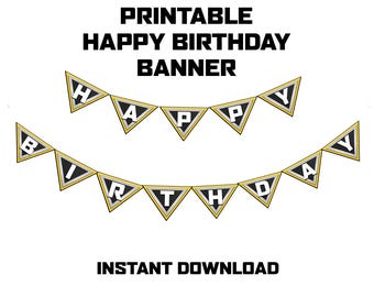 Banner de cumpleaños de Monster Truck: Decoración personalizada para fiestas (Descarga digital)