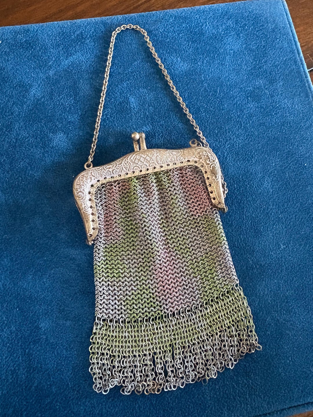 Unique Antique Chainmail Pouch C1900 - Etsy