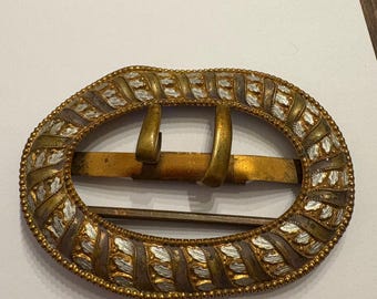 Ornate Victorian Belt Buckle