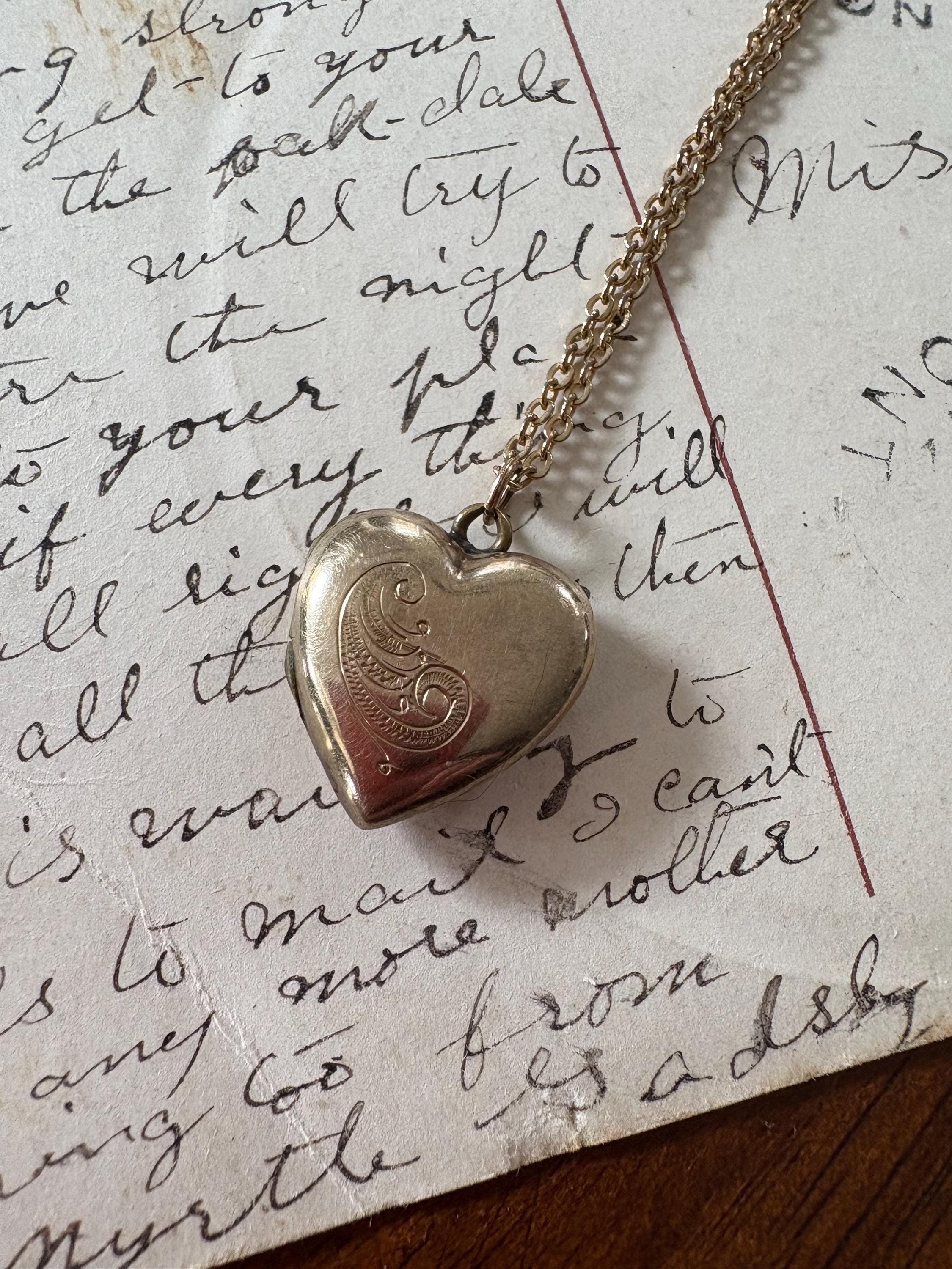 アクセサリー SWEET HEART JEWELRY 40s 50s 1940s Sweetheart Necklace - Etsy