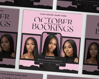 Flyer de réservation pour nouveaux clients, Flyer « Réservez maintenant », Flyer de réservation pour technicienne en extensions de cils, Maquillage, Coiffure, Cils, Ongles, Modèle Canva à faire soi-même, Flyer beauté
