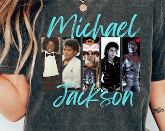 King of Pop Vintage Album Cover T-Shirt| Comfort Colors| Mutiple Colors Available