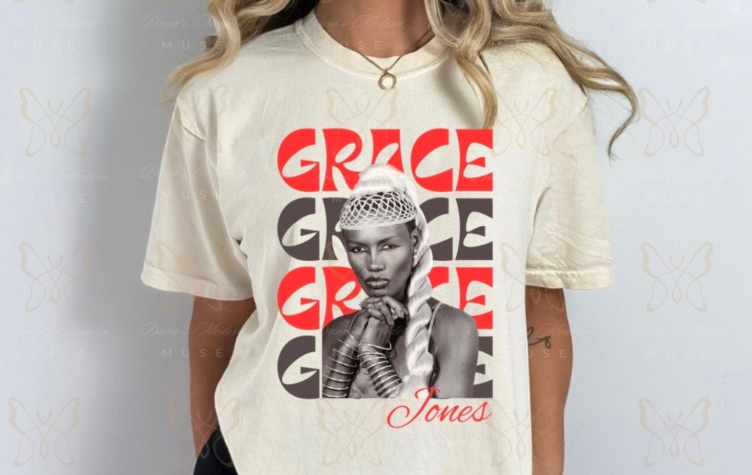 Grace Jones Tshirt - Etsy