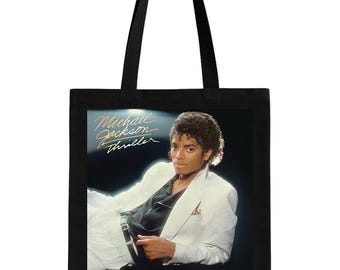 Michael Jackson Dangerous バッグ マイケルジャクソン Michael Jackson Dangerous Album Cover Tote Bag | MJ Fan Art Cotton