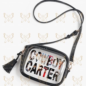 Bolsa transversal transparente inspirada no Cowboy Carter | Várias cores disponíveis