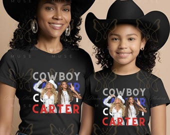 Bey and Blue, Mother Daughter Tee, Concert Tee, Bey Fan Tee, Concert T-Shirt