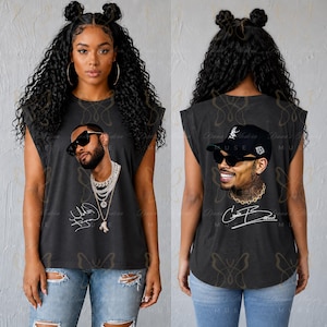 Chris Brown Shirt Dress - Etsy